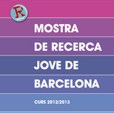 Coberta de la publicació de la Mostra de recerca jove de Barcelona